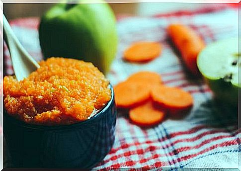 4 recipes of vegetable puree for children