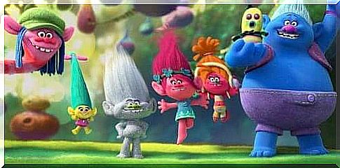 Trolls è uno dei più famosi film per bambini ispirati a giocattoli