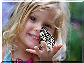 Children are like butterflies in the sky
