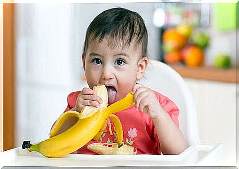 One of the first solid foods to give to your baby, banana is a great choice