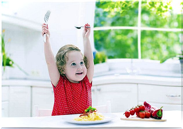 eating from the plate of adults is an irresistible temptation